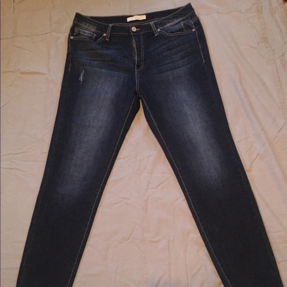 Kancan skinny jeans size 13/30